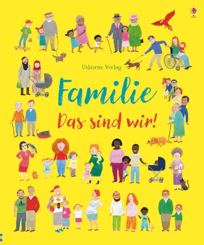 Buchcover und Innenansicht für das Buch: Familie - Das sind wir!