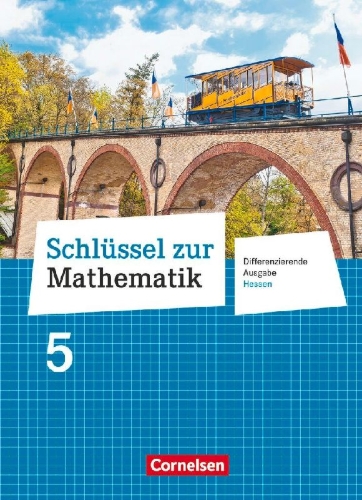 Buchcover und Innenansicht für das Buch: Schlüssel zur Mathematik 5. Schuljahr - Differenzierende Ausgabe Hessen - Schülerbuch