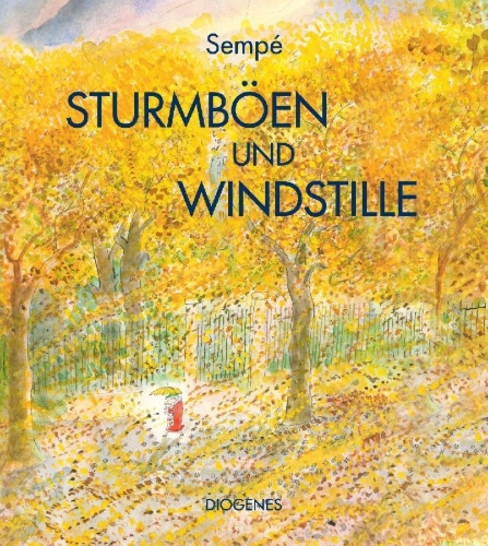 Buchcover und Innenansicht für das Buch: Bourrasques et accalmies