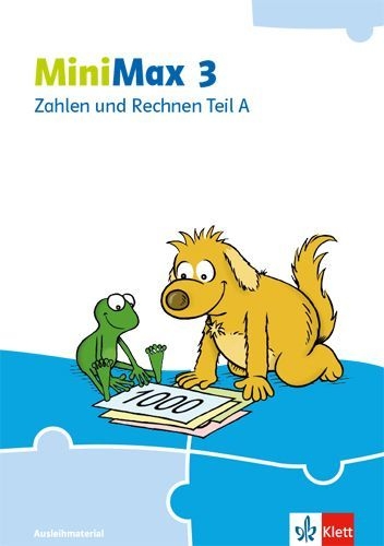 Buchcover und Innenansicht für das Buch: MiniMax 3. Zahlen und Rechnen Teil A - Ausleihmaterial Kl. 3