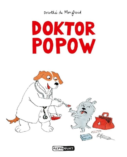 Buchcover und Innenansicht für das Buch: Doktor Popow