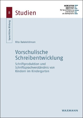 Buchcover und Innenansicht für das Buch: Vorschulische Schreibentwicklung