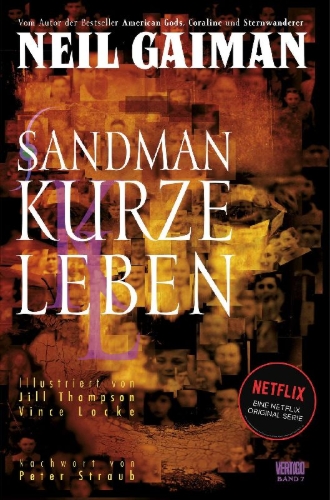 Buchcover und Innenansicht für das Buch: Sandman 07 - Kurze Leben