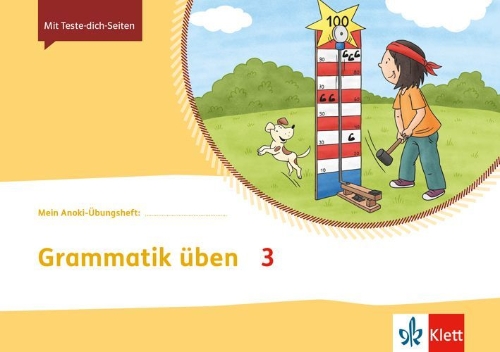 Buchcover und Innenansicht für das Buch: Grammatik üben 3. Übungsheft Klasse 3