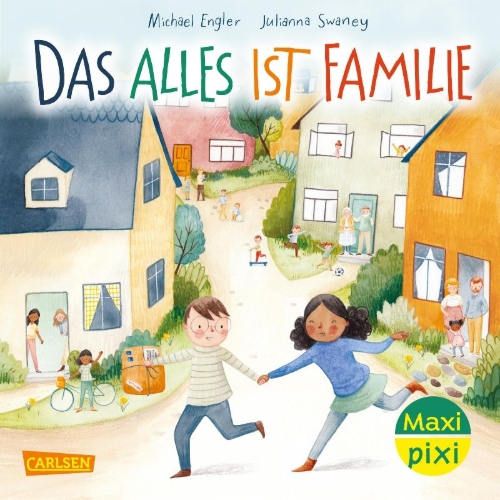 Buchcover und Innenansicht für das Buch: Maxi Pixi 430: VE 5: Das alles ist Familie (5 Exemplare)