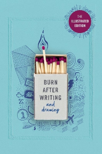 Buchcover und Innenansicht für das Buch: Burn After Writing (Illustrated)