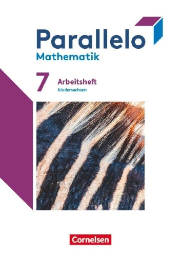 Buchcover und Innenansicht für das Buch: Parallelo 7. Schuljahr. Niedersachsen - Arbeitsheft mit Lösungen