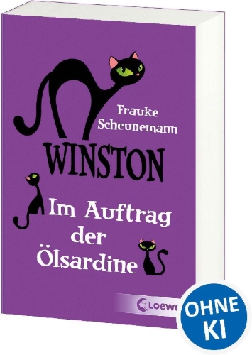 Buchcover und Innenansicht für das Buch: Winston (Band 4) - Im Auftrag der Ölsardine