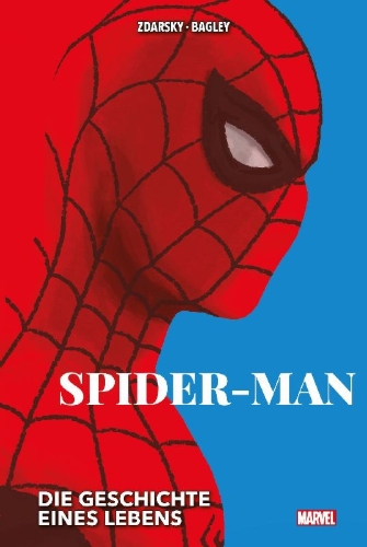 Buchcover und Innenansicht für das Buch: Spieder-Man: Life Story (2019) 1-6; Spider-Man: Life Story Annual (2021) 1