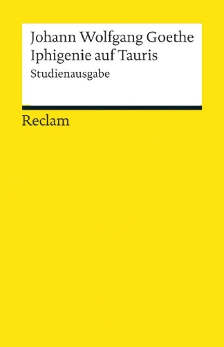 Buchcover und Innenansicht für das Buch: Iphigenie auf Tauris