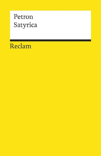 Buchcover und Innenansicht für das Buch: Satyrica