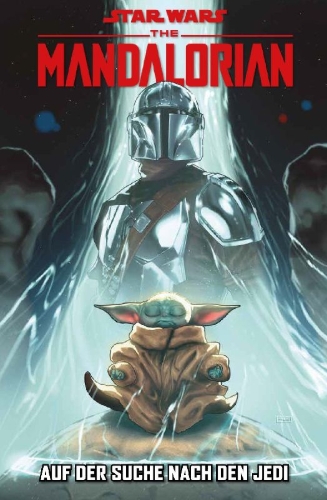 Buchcover und Innenansicht für das Buch: Star Wars: The Mandalorian #5-#8