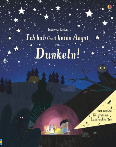 Buchcover und Innenansicht für das Buch: Ich hab (fast) keine Angst im Dunkeln!