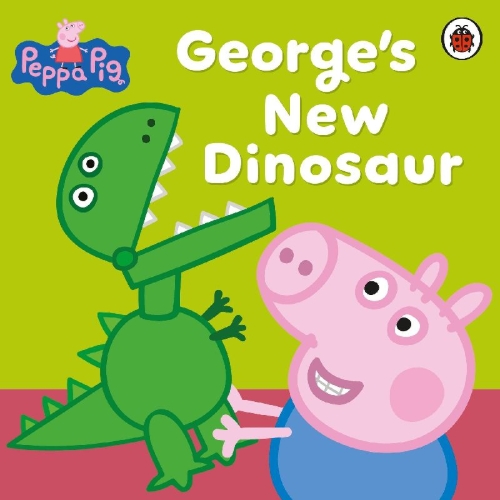 Buchcover und Innenansicht für das Buch: Peppa Pig: George's New Dinosaur