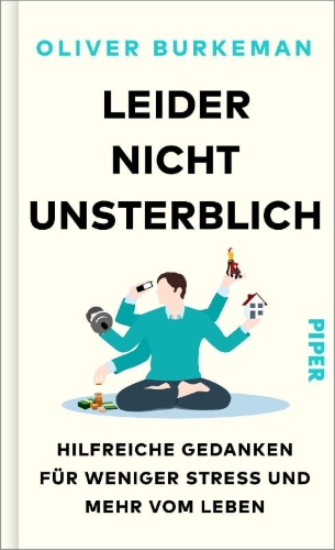 Buchcover und Innenansicht für das Buch: Leider nicht unsterblich