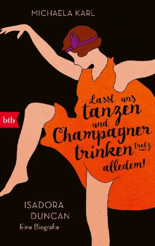Buchcover und Innenansicht für das Buch: »Lasst uns tanzen und Champagner trinken - trotz alledem!«
