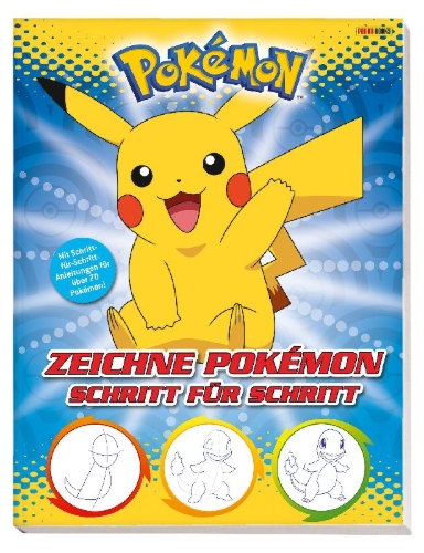Buchcover und Innenansicht für das Buch: Pokémon: How to Draw Deluxe Edition