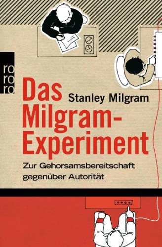 Buchcover und Innenansicht für das Buch: Das Milgram - Experiment