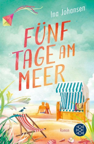 Buchcover und Innenansicht für das Buch: Fünf Tage am Meer