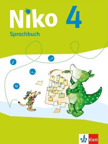 Buchcover und Innenansicht für das Buch: Niko Sprachbuch 4. Schuljahr. Schülerbuch