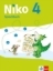 Buchcover und Innenansicht für das Buch: Niko Sprachbuch 4. Schuljahr. Schülerbuch