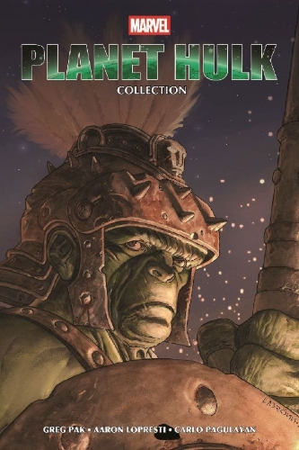 Buchcover und Innenansicht für das Buch: Fantastic Four (1961) #533-#535, Incredible Hulk (2000) #88-#105, Giant-Size Hulk (2006) #1, What if? Planet Hulk (2007) #1, Material aus New Avengers: Illuminati (2006) #1, Amazing Fantasy (2004) #15 und jede Menge Bonusmaterial
