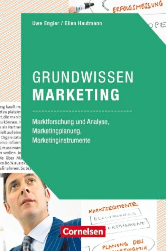 Buchcover und Innenansicht für das Buch: Marketingkompetenz: Grundwissen Marketing