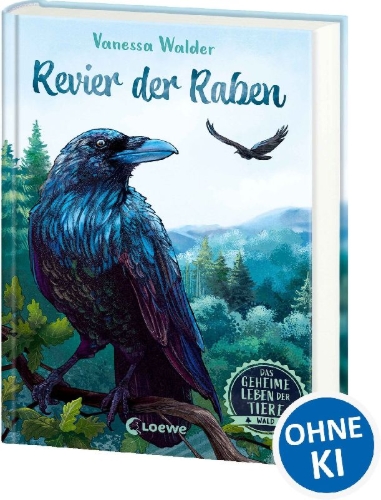 Buchcover und Innenansicht für das Buch: Das geheime Leben der Tiere (Wald) - Revier der Raben