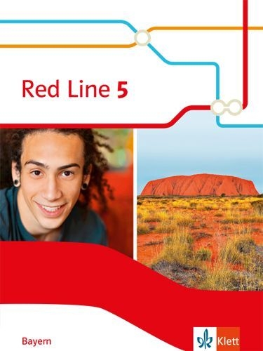 Buchcover und Innenansicht für das Buch: Red Line 5. Schulbuch (Hardcover) Klasse 9. Ausgabe Bayern