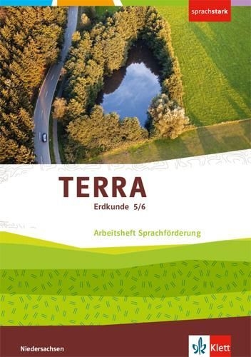 Buchcover und Innenansicht für das Buch: TERRA Erdkunde 5/6. Arbeitsheft Sprachförderung Klasse 5/6. Differenzierende Ausgabe Niedersachsen