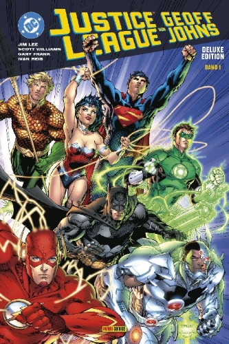 Buchcover und Innenansicht für das Buch: Justice League #0-#20; Aquaman #14-#17; Justice League of America #1-#5