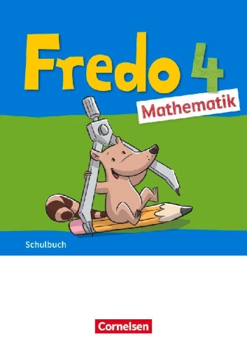 Buchcover und Innenansicht für das Buch: Fredo Mathematik 4. Schuljahr - Ausgabe A - Schulbuch mit Kartonbeilagen, "Das kann ich jetzt!"-Heft und digitalen Medien