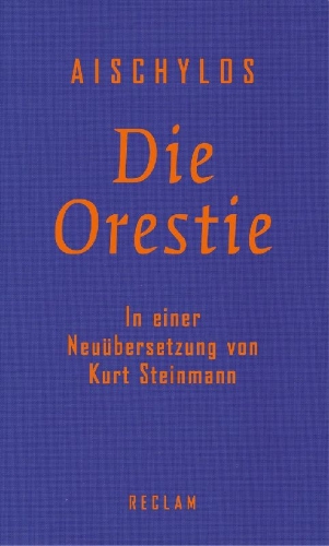Buchcover und Innenansicht für das Buch: Die Orestie
