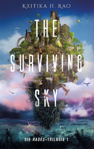 Buchcover und Innenansicht für das Buch: The Surviving Sky