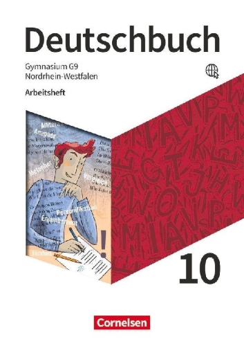 Buchcover und Innenansicht für das Buch: Deutschbuch Gymnasium 10. Schuljahr - Nordrhein-Westfalen - Arbeitsheft mit Lösungen
