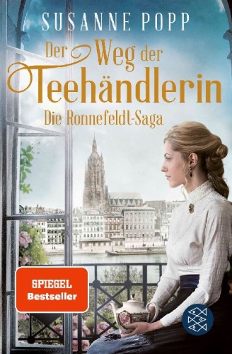 Buchcover und Innenansicht für das Buch: Der Weg der Teehändlerin