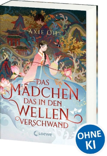 Buchcover und Innenansicht für das Buch: The Girl Who Fell Beneath The Sea