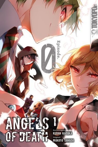 Buchcover und Innenansicht für das Buch: Angels of Death: Episode. 0 01