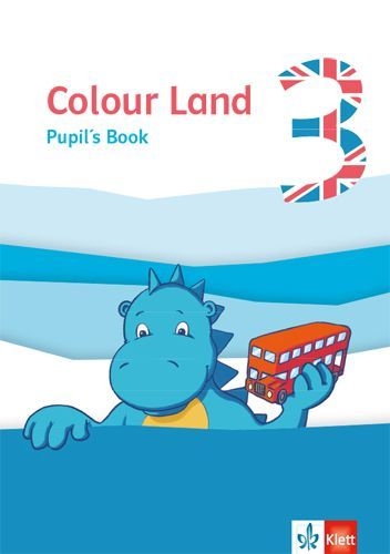 Buchcover und Innenansicht für das Buch: Colour Land 3. Pupil's Book. Ab Klasse 3.