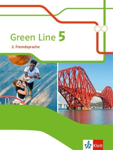 Buchcover und Innenansicht für das Buch: Green Line 5. Schulbuch Klasse 10. Ausgabe 2. Fremdsprache