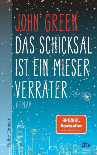 Buchcover und Innenansicht für das Buch: The fault in our stars