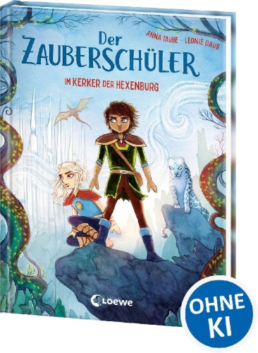 Buchcover und Innenansicht für das Buch: Der Zauberschüler (Band 5) - Im Kerker der Hexenburg