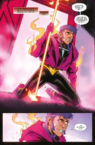Buchcover und Innenansicht für das Buch: Scarlet Witch (2023)