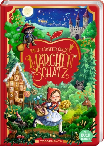 Buchcover und Innenansicht für das Buch: Mein erster großer Märchenschatz