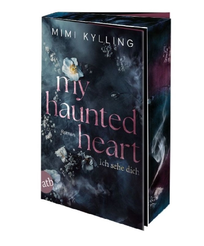 Buchcover und Innenansicht für das Buch: My Haunted Heart - Ich sehe dich