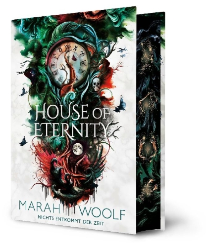 Buchcover und Innenansicht für das Buch: House of Eternity (Luxusausgabe einer aufwühlenden RomantasySaga in dystopischem Setting)