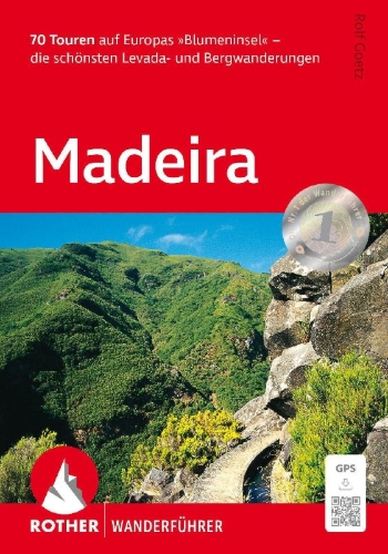 Buchcover und Innenansicht für das Buch: ROTHER Wanderführer Madeira