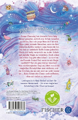Buchcover und Innenansicht für das Buch: Morgan Charmley: Teen Witch