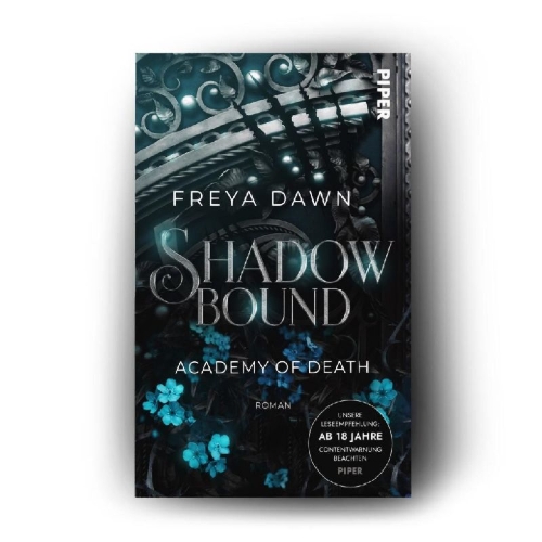 Buchcover und Innenansicht für das Buch: Shadowbound - Academy of Death