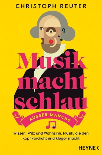 Buchcover und Innenansicht für das Buch: Musik macht schlau - außer manche